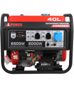 Портативный бензиновый генератор A-iPower A6500EA